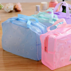 ELMAS Chic Waterproof PVC Makeup Organizer Bag