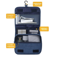 ELMAS Portable Toiletry Washbag with Hook Waterproof - Al Masam Stationery LLC