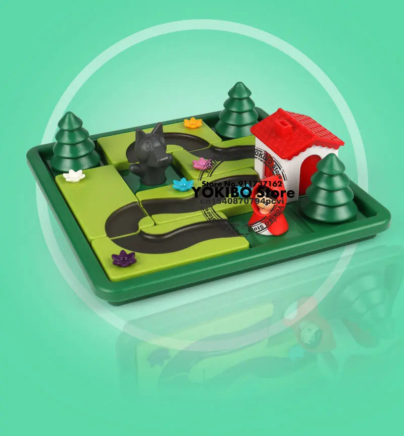 ELMAS Little Red Riding Hood IQ Training Puzzle Game - Al Masam Stationery LLC
