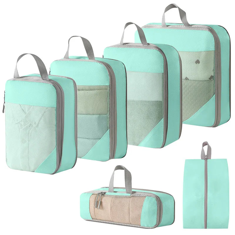 ELMAS Compression Packing Cubes for Travel Organizers - Al Masam Stationery LLC