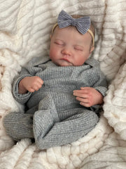 ELMAS 19" Reborn Baby Doll with Realistic 3D Skin and Hair - Al Masam Stationery LLC