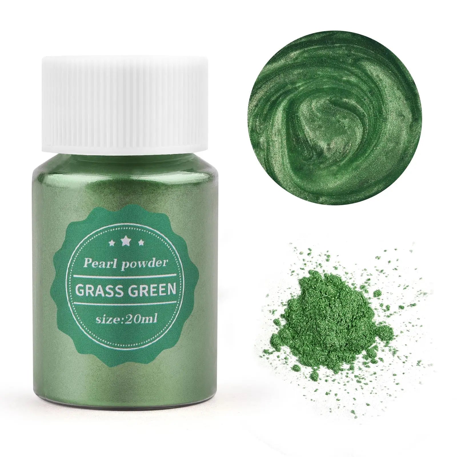 ELMAS 24 Color Mica Pearl Powder for Epoxy & DIY Crafts - Al Masam Stationery LLC