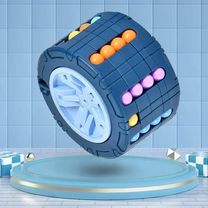 ELMAS: 3D Cylinder Cube Toy for Stress Relief Fun - Al Masam Stationery LLC