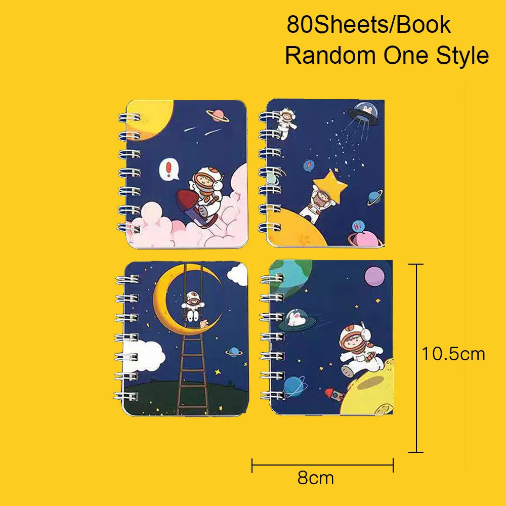 ELMAS Cartoon A7 Mini Notebook Diary for Students - Al Masam Stationery LLC