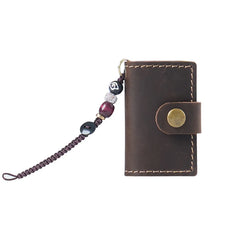 ELMAS Retro Cowhide Mini Notebook Pendant for Gifts