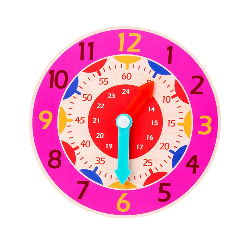 ELMAS Children Montessori Clock Jigsaw Toy for Teaching - Al Masam Stationery LLC