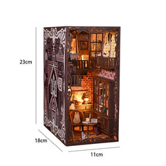 ELMAS Creative 3D Puzzle Dollhouse Bookshelf Set