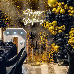 ELMAS Premium Iridescent Sequin Backdrop Wall Decor - Al Masam Stationery LLC