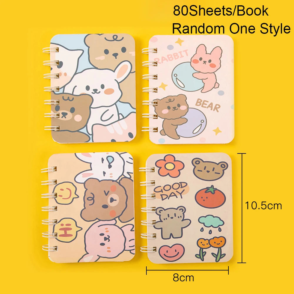 ELMAS Cartoon A7 Mini Notebook Diary for Students - Al Masam Stationery LLC