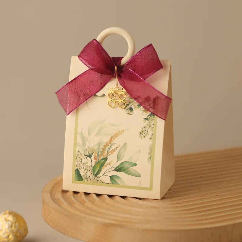 ELMAS Elegant 10/20/50Pcs Paper Gift Boxes With Ribbons - Al Masam Stationery LLC