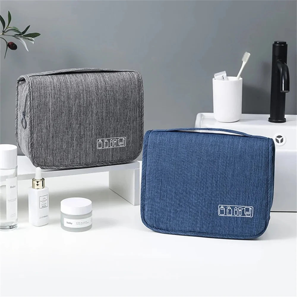 ELMAS Portable Toiletry Washbag with Hook Waterproof - Al Masam Stationery LLC