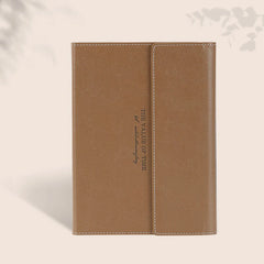 ELMAS A5 Leather Refills Notebook for Business & Planning