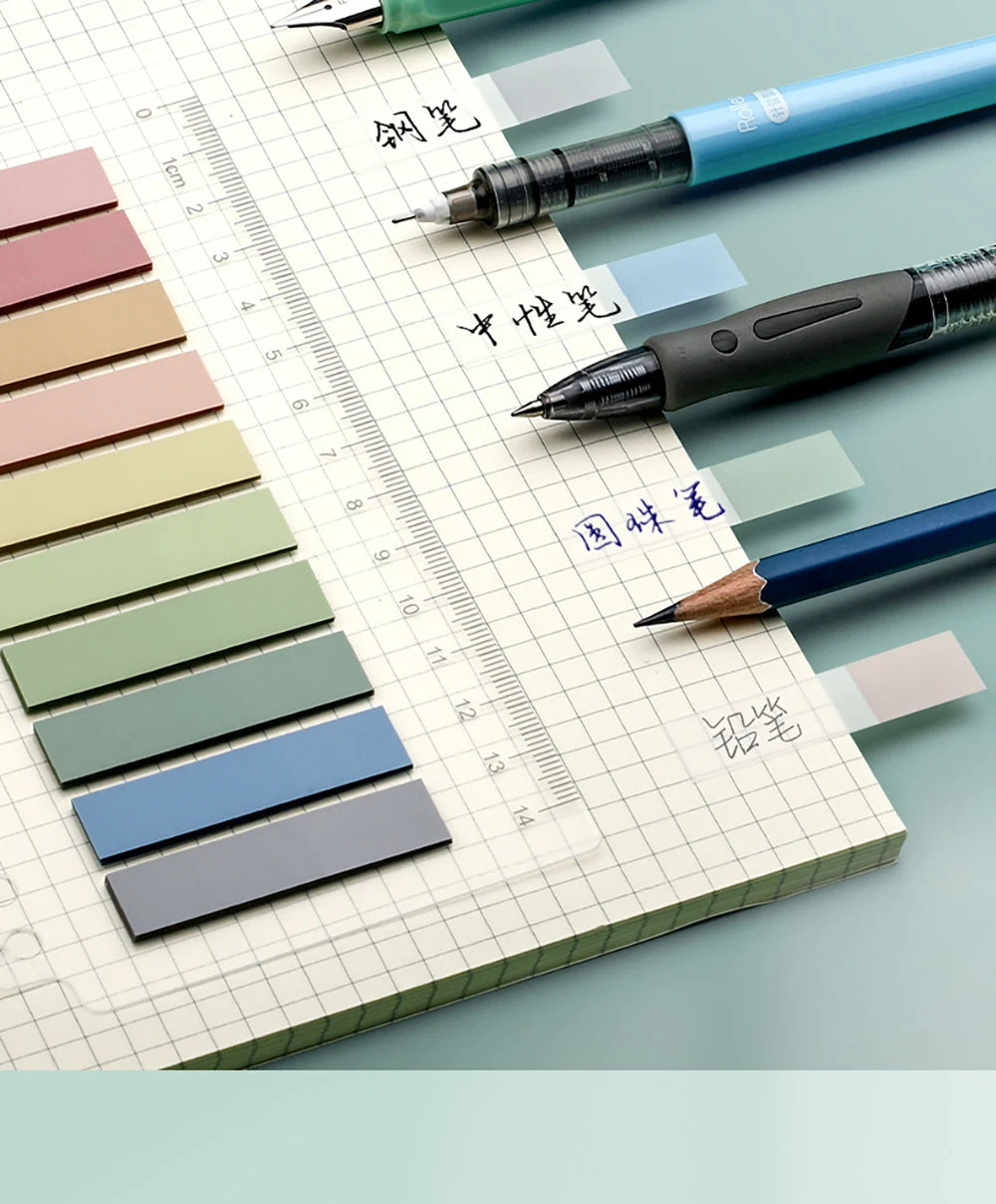 ELMAS Retro Morandi Sticky Notes Notepad School Supplies - Al Masam Stationery LLC