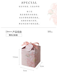 ELMAS Gift Boxes Wedding Favors Gardenia Flower Box