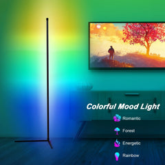 ELMAS Color-Changing Music Sync Floor Lamp 155CM