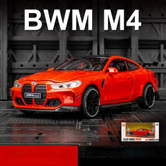 ELMAS 1:32 BMW M4 Supercar Alloy Car Model Toy Gift - Al Masam Stationery LLC