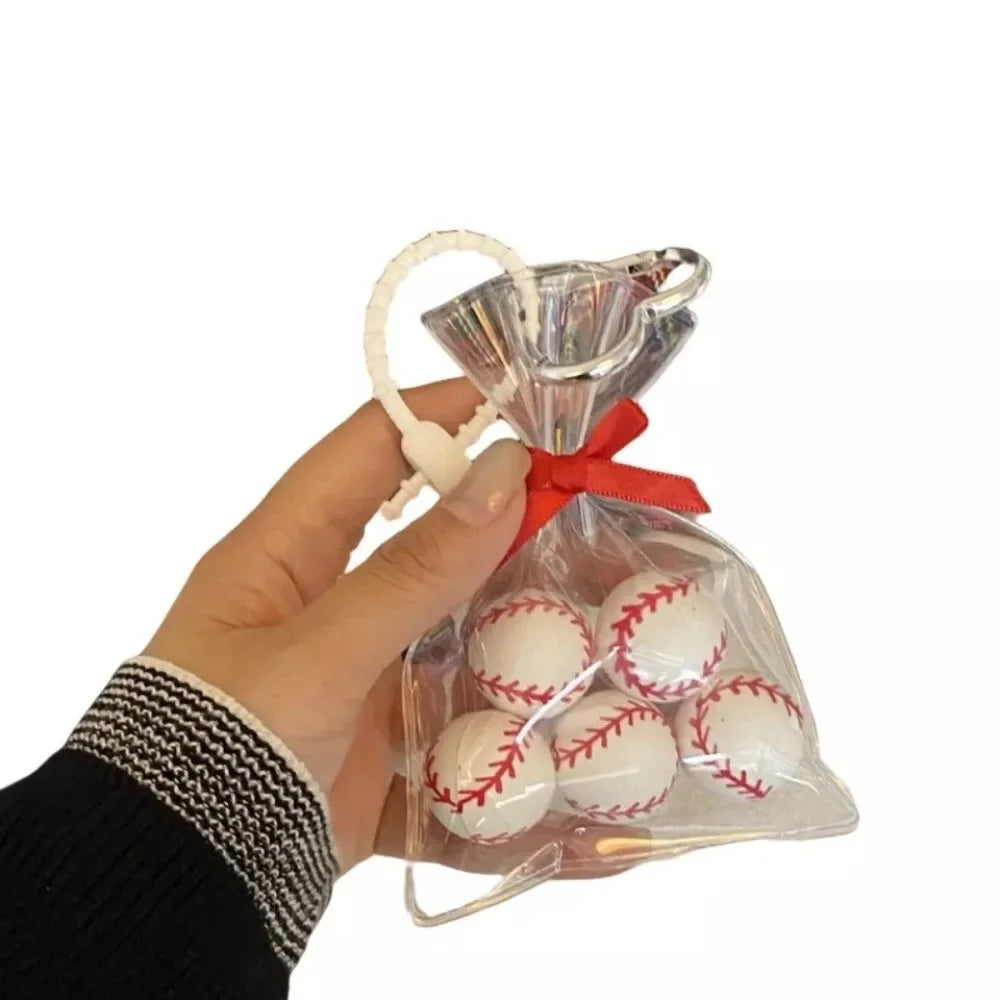 ELMAS Trendy Leather Football Keychain for Sports Lovers - Al Masam Stationery LLC