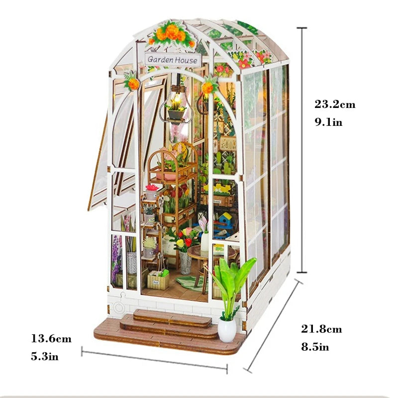 ELMAS Enchanted Garden House Bookshelf Insert Kit - Al Masam Stationery LLC