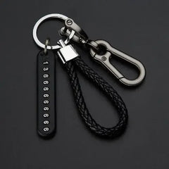 ELMAS Stylish Anti-Lost Keychain with Phone Card