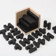 ELMAS 3D Wooden Puzzles IQ Toy 54pcs Educational Game - Al Masam Stationery LLC