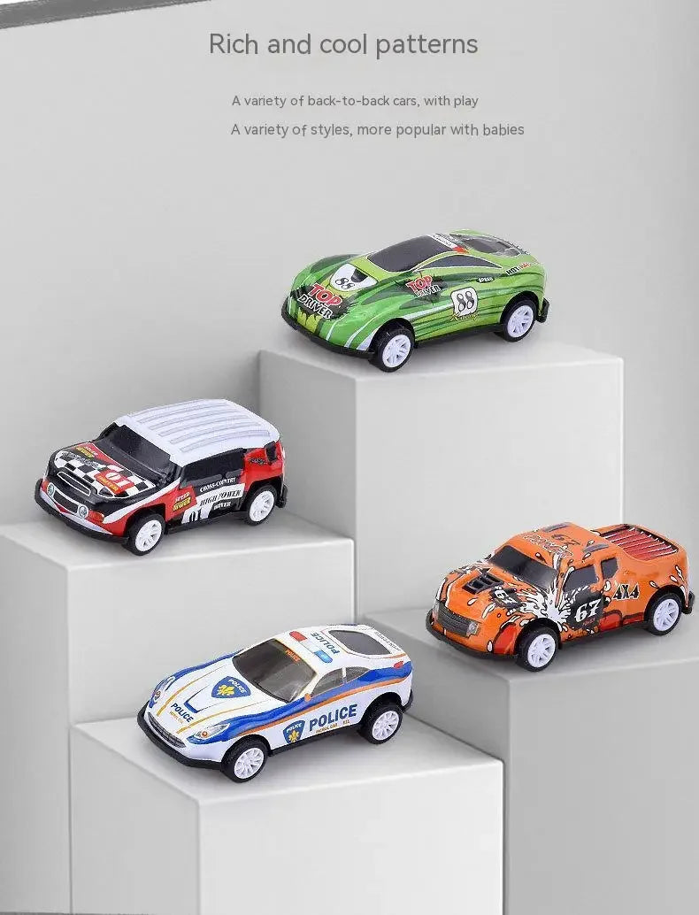 ELMAS New Children Stunt Car Alloy Body Mini Jumping Toy - Al Masam Stationery LLC