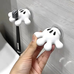ELMAS Mickey Palm Toothbrush Holder Suction Cup Hook - Al Masam Stationery LLC