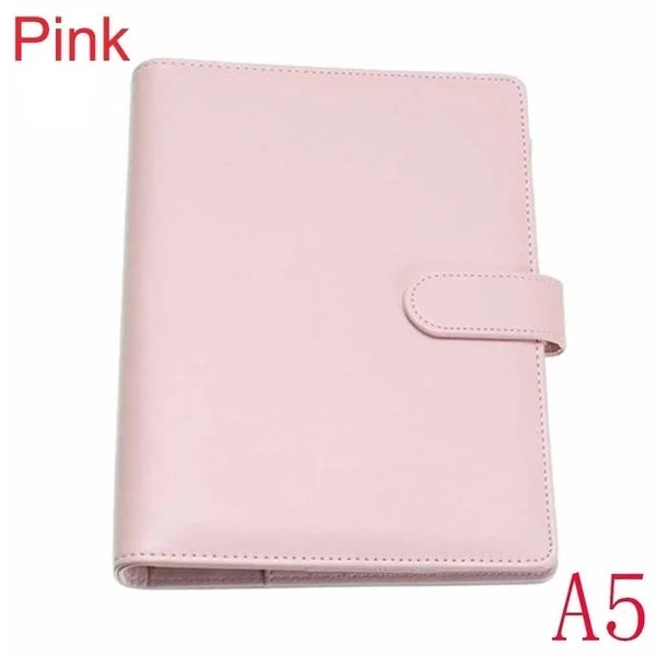 ELMAS New Vintage Refillable Notebook Leather Binder Supplies - Al Masam Stationery LLC
