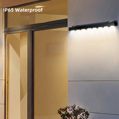 ELMAS Solar LED Wall Light for Outdoor Ambiance - Al Masam Stationery LLC