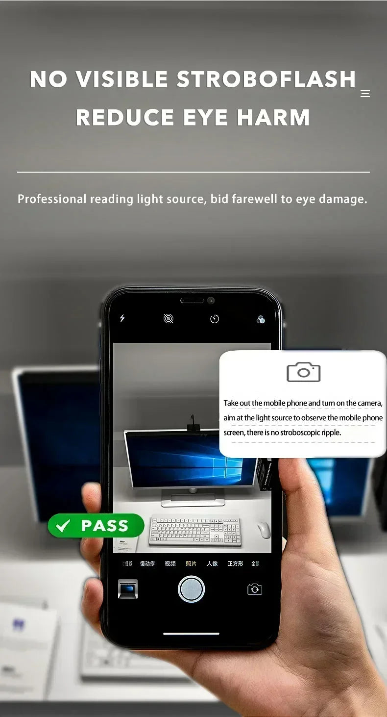 ELMAS Modern LED Desk Lamp with Dimmable Light & USB Plug - Al Masam Stationery LLC