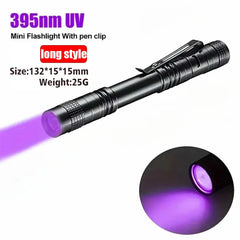 ELMAS Portable 365nm UV Flashlight for Detection