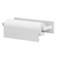 ELMAS Kitchen Paper Towel Holder Wall Mount Nail-Free Rack - Al Masam Stationery LLC