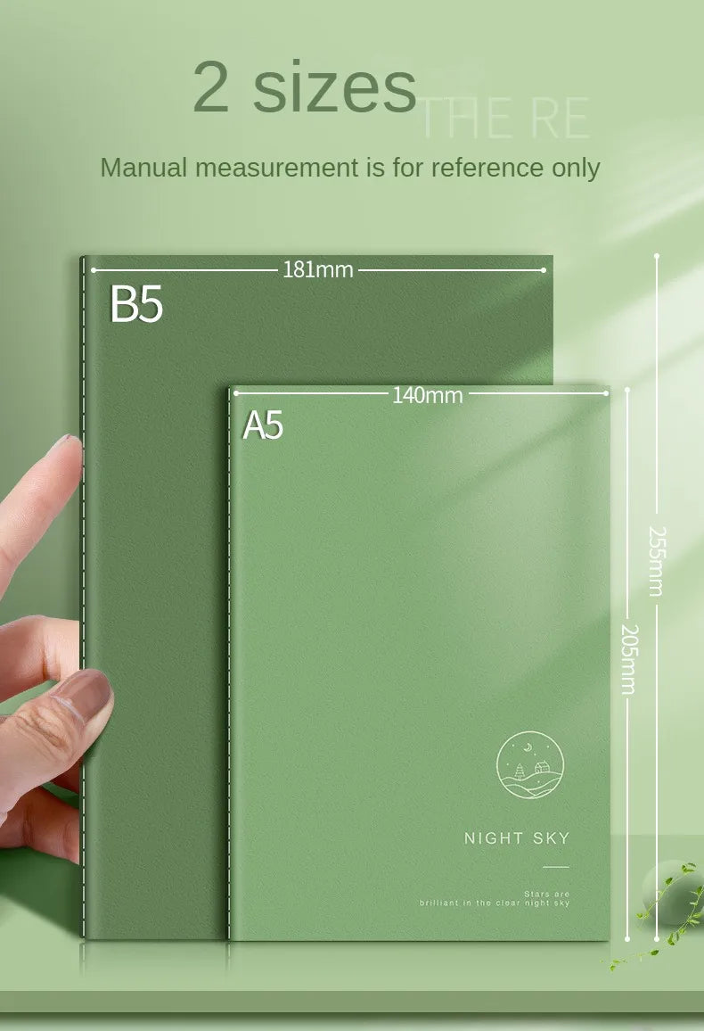 ELMAS 5pcs Mori Style A5 Notepad Retro Student Book - Al Masam Stationery LLC