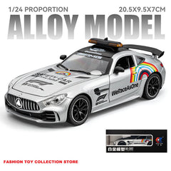 ELMAS 1:24 BENS GTR SAFETY Alloy Diecast Toy Car Gift - Al Masam Stationery LLC