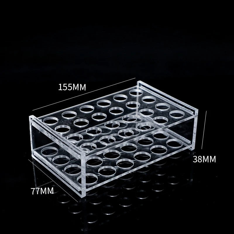 ELMAS Clear 24 Slots Makeup Display Stand Organizer - Al Masam Stationery LLC