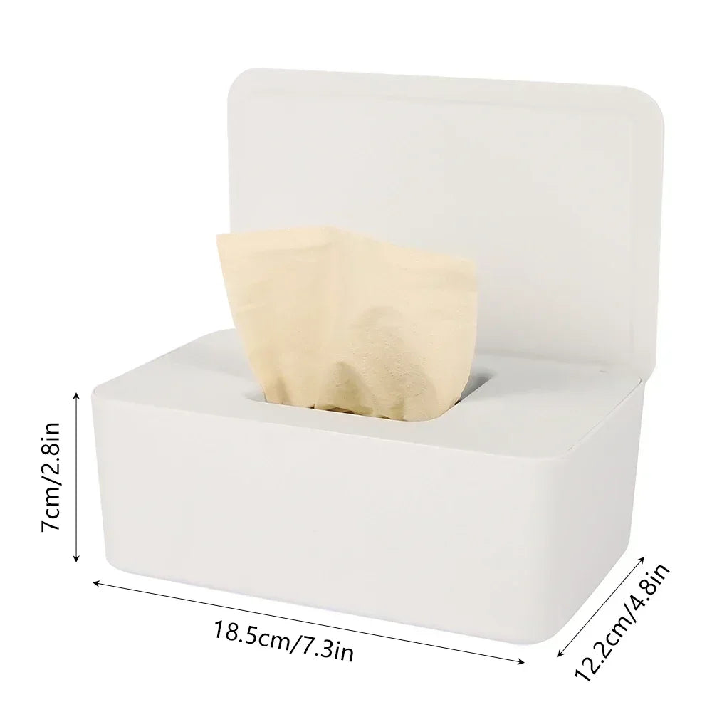 ELMAS Elegant Dustproof Wet Tissue Holder for Home & Car - Al Masam Stationery LLC