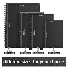 ELMAS Eco-Friendly Smart Reusable Notebook Collection