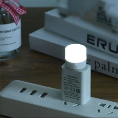 ELMAS Mini USB Night Light Warm White Eye Protection Bulb - Al Masam Stationery LLC