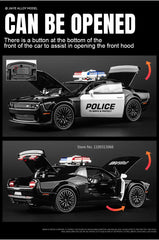 ELMAS 1:32 Scale Police Alloy Car Model with Lights & Sound - Al Masam Stationery LLC