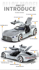 ELMAS 1:32 Mercedes Benz AMG Vision GT Supercar Model - Al Masam Stationery LLC