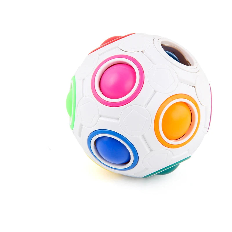 ELMAS Colorful Brain Teaser Puzzle Ball for All Ages - Al Masam Stationery LLC