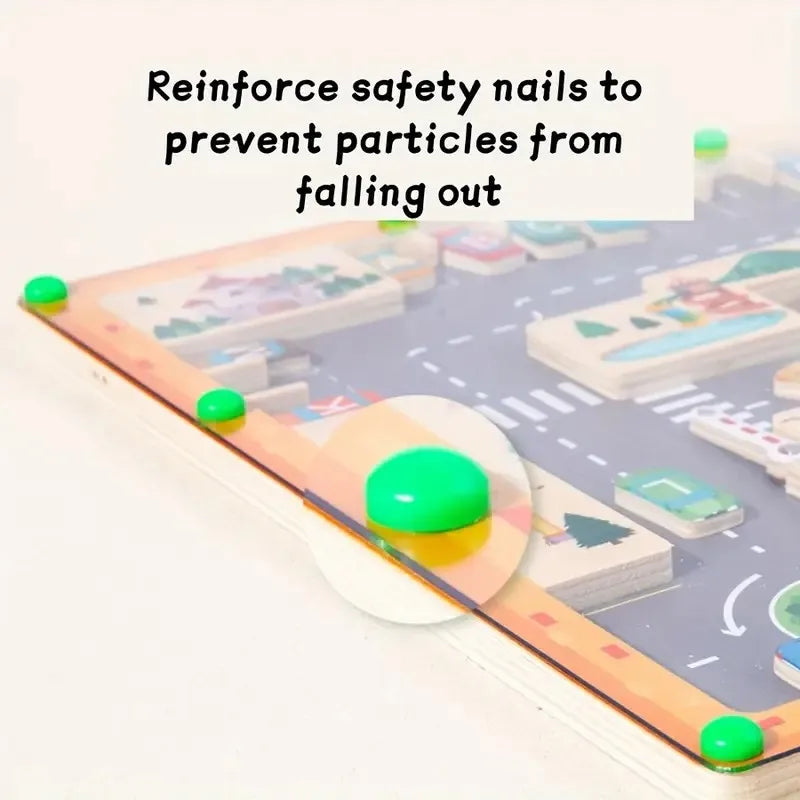 ELMAS Magnetic Alphabet Puzzle for Toddler Learning - Al Masam Stationery LLC