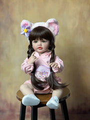 ELMAS 22" Realistic Reborn Silicone Baby Doll - Perfect Gift - Al Masam Stationery LLC