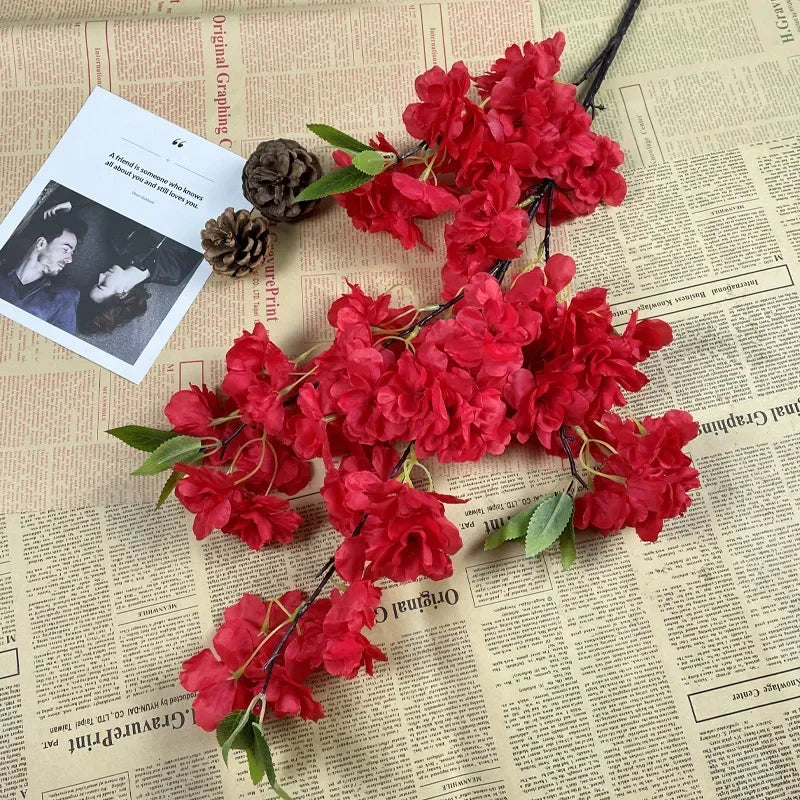 ELMAS Elegant Cherry Blossom Silk Branch Decor - Al Masam Stationery LLC