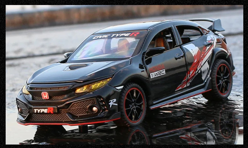ELMAS 1:32 HONDA CIVIC TYPE-R Diecast Car Model Gift - Al Masam Stationery LLC
