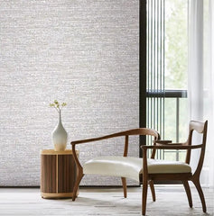 ELMAS Japanese Linen Solid Gray Wallpaper for Living Room - Al Masam Stationery LLC