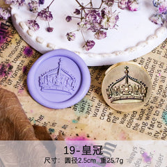 Eagle Pegasus Fox Frosted Fire Seal Stamp Diy Craft Toy Multi-Layer Handbook Brass Stamp Head Envelope Invitation Letter Toys