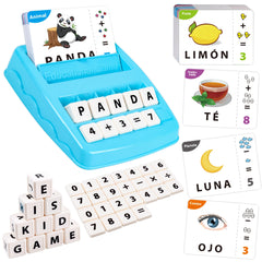 ELMAS 2 in 1 Learning Toy for Letter and Number Games