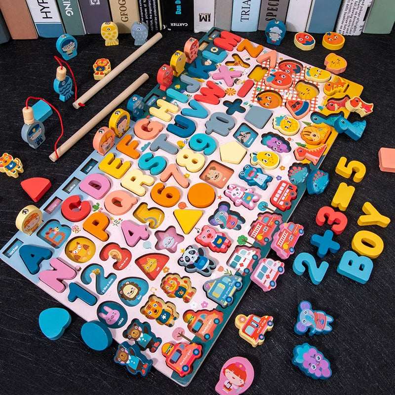 ELMAS QWZ Kids Montessori Educational Math Toys Gifts - Al Masam Stationery LLC