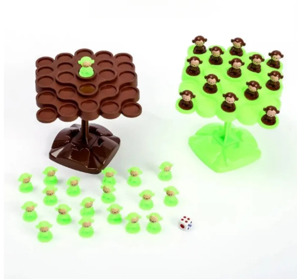 ELMAS: Monkey Balance Tree Interactive Children's Game - Al Masam Stationery LLC