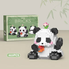 ELMAS Creative Panda Building Blocks for Kids' Fun